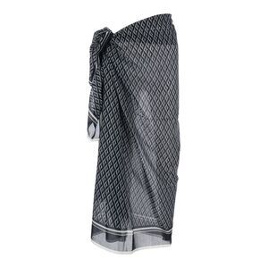 Tom Ford Men Cotton Asymmetrical Rhombus Pareo